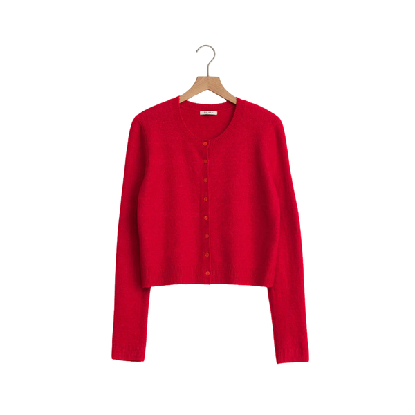 Medina Cardigan Festive Red