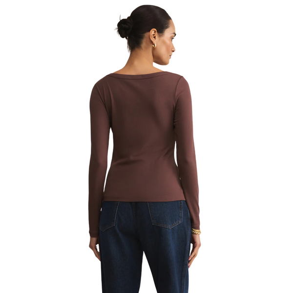 Second Skin Scoop Neck Top