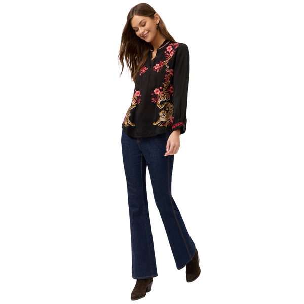 Simone Blouse Roma Black