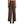 Alma Pinstripe Wide Leg Pant Chocolate