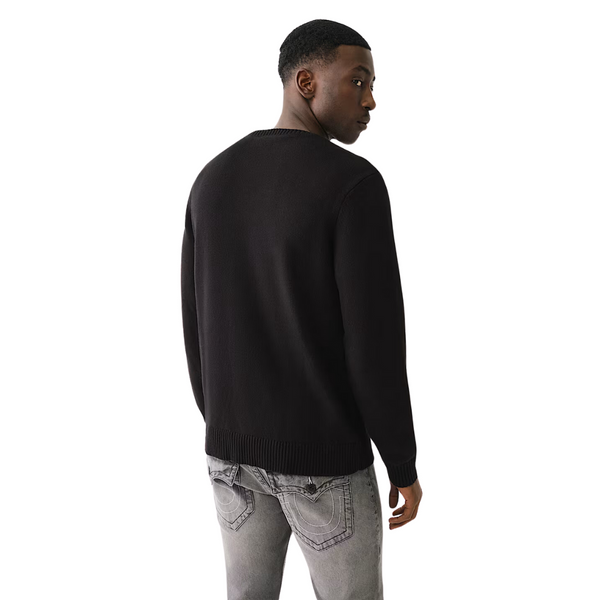 TR Chenille Sweater Black