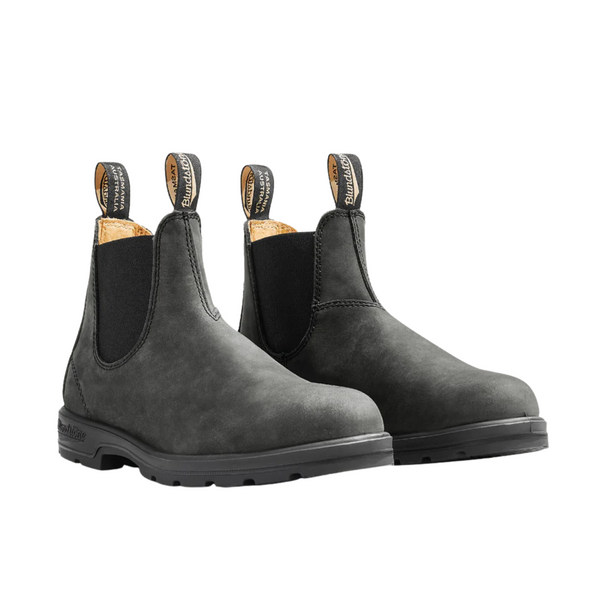 Men's 587 Rustic Black Boots