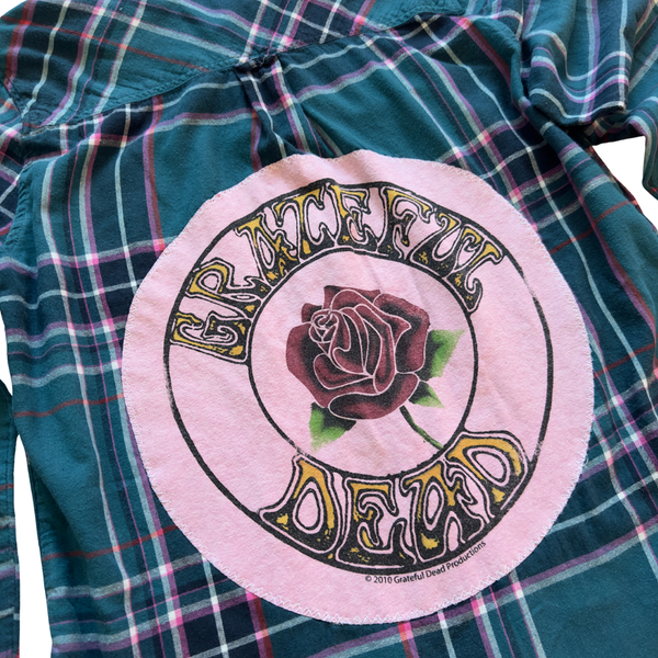 Grateful Dead Restitch Flannel