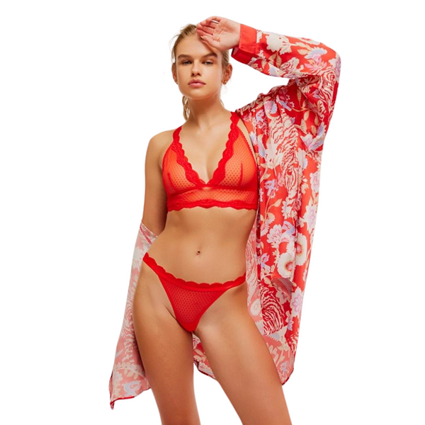 Mid Week Bikini Fiery Red