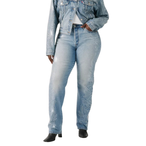 Beyoncé X Levi’s® 501® Curve Western Crystal