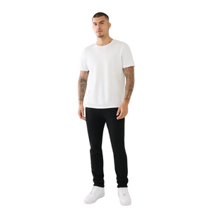 Rocco Flap Single Needle Black 32in