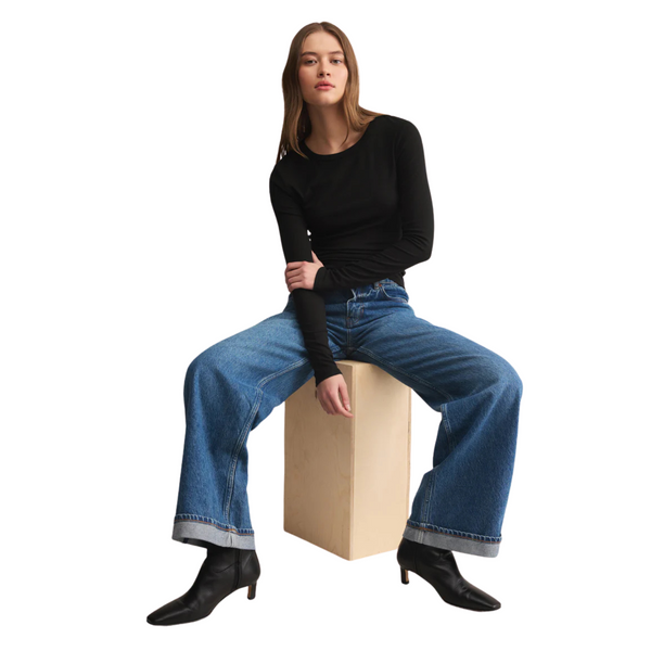 Second Skin Crewneck Long Sleeve Top