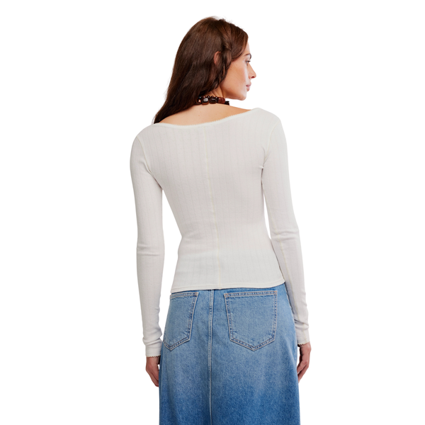 End Game Pointelle Long Sleeve