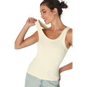 Reversible Ribbed Tank Top