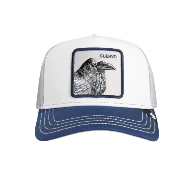 Tricolor Raven Trucker Hat
