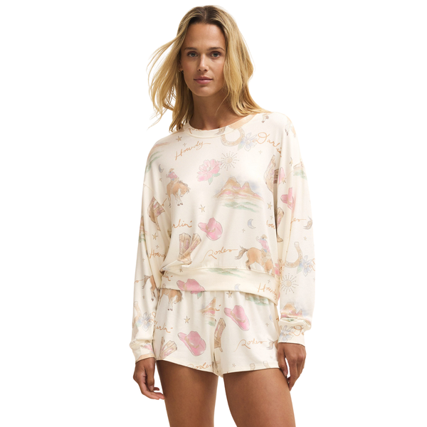 Desert Rose Long Sleeve Top