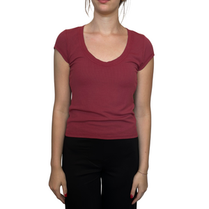 Skye Ribbed Tee