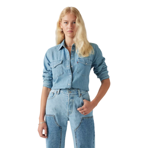 Iconic Western Old 517 Blue Shirt