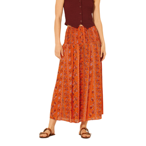 Urlan Midi Skirt Wild Poppy