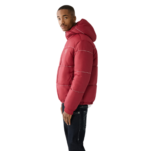 Big T Puffer Jacket Red