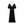Kara Flutter Sleeve Midi Dress Black