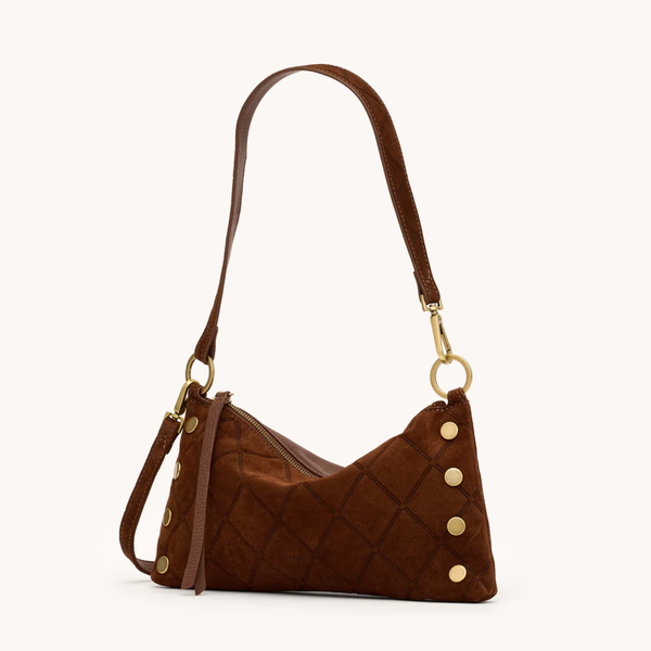 Kyle Chocolate Diamond Suede