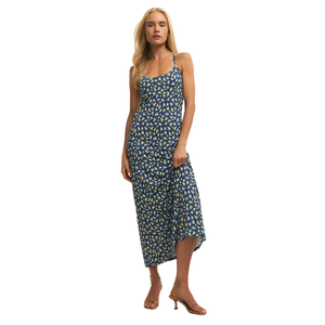 Chiara Idra Ditsy Midi Dress Eclipse