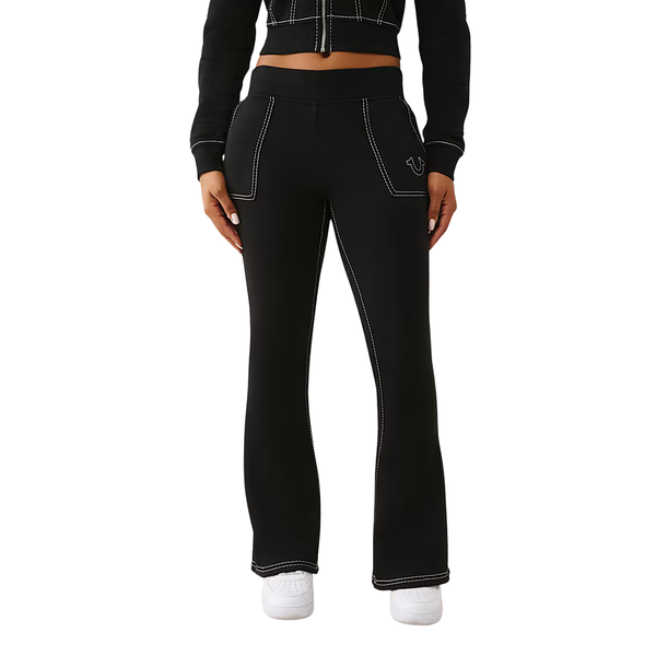 Big T Flare Pants Black