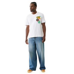 Freeway Patch Tee Optic White