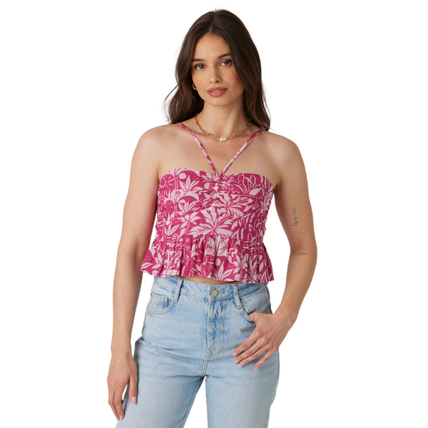 Seaview Top Fuchsia