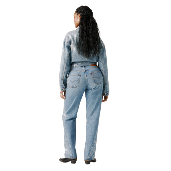 Beyoncé X Levi’s® 501® Curve Western Crystal