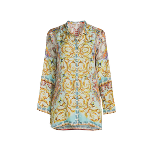 Indy Tunic Scroll Silk