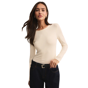 Second Skin Crewneck Long Sleeve Top