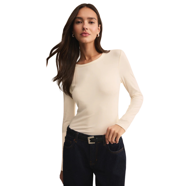 Second Skin Crewneck Long Sleeve Top