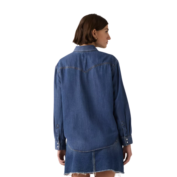 Teodora Western Denim Shirt