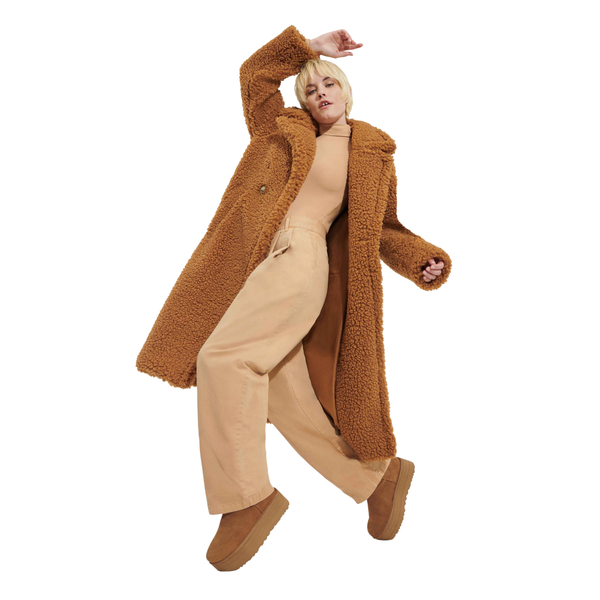 UGG® Gertrude Teddy Long Coat