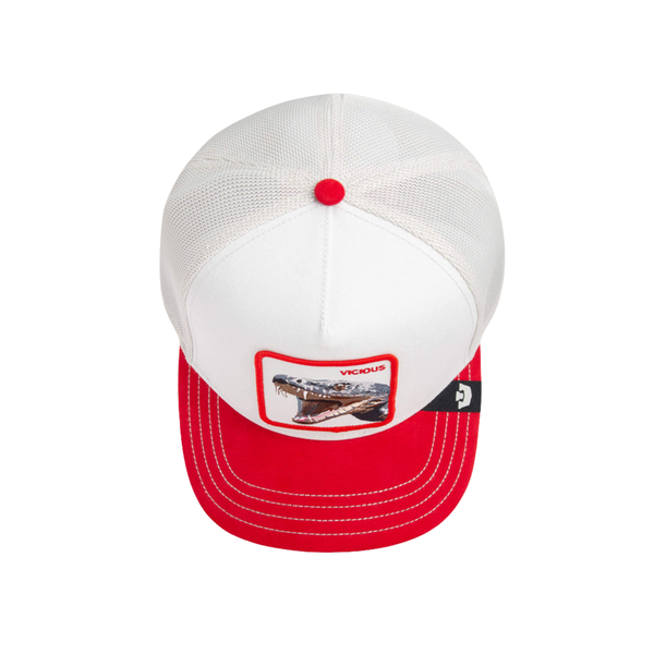 Suede Snake Trucker Hat