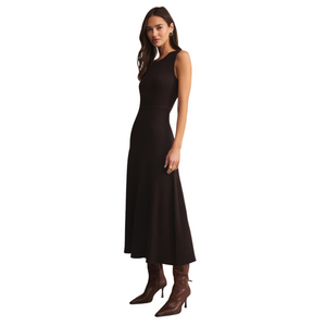 Elba Midi Ribbed Sweater Dress