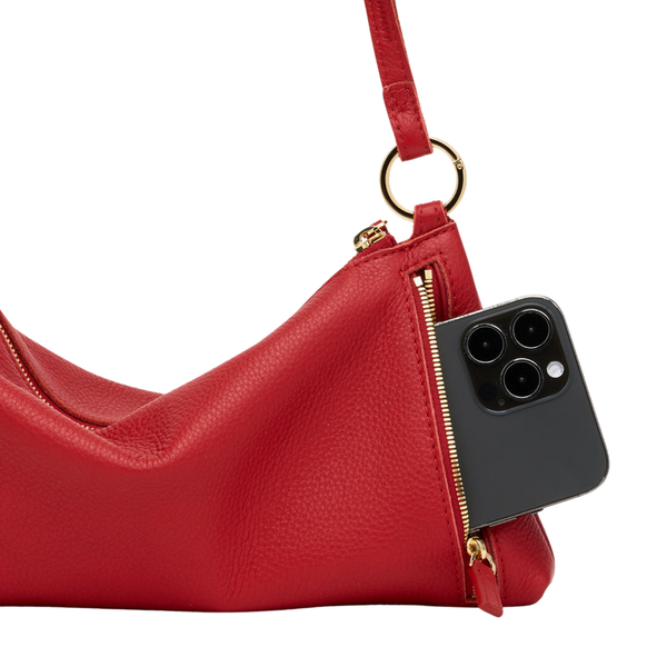 Kyle Chili Red Leather