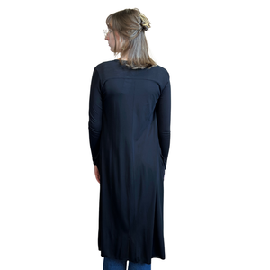 Reed Duster Cardi Black