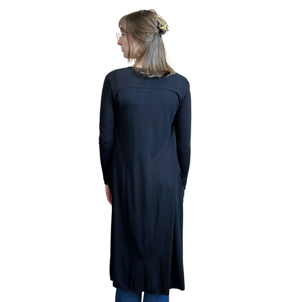 Reed Duster Cardi Black