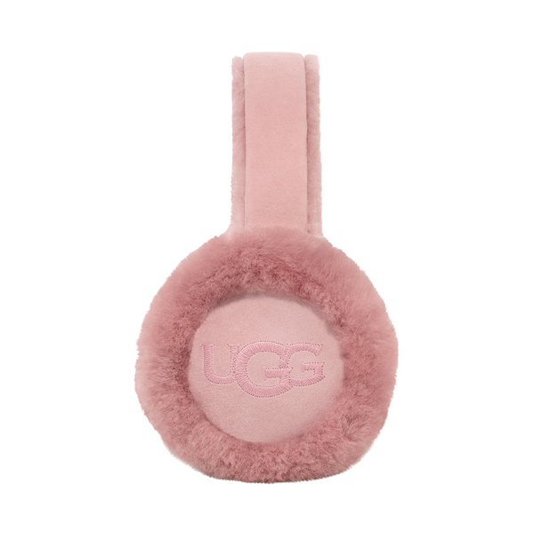 UGG® Sheepskin Embroidered Logo Earmuffs