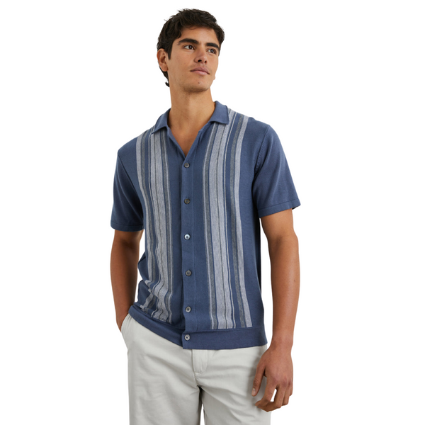 Silas Shirt Marrakesh Blue
