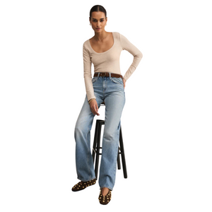 Second Skin Scoop Neck Top