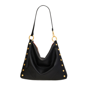 Kyle Large Black Gold Red Zip