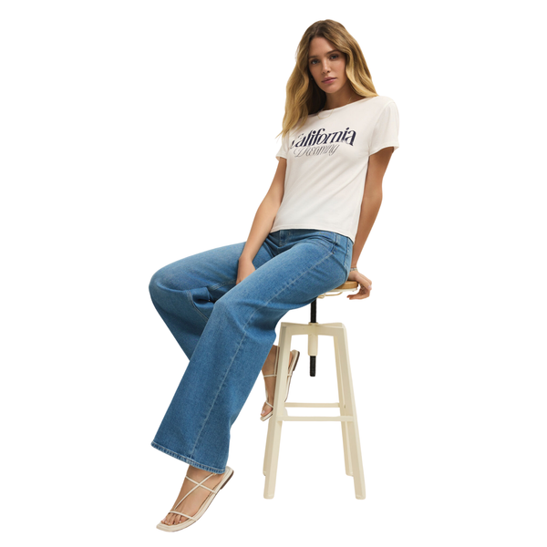 Cali Tourist Tee Sea Salt