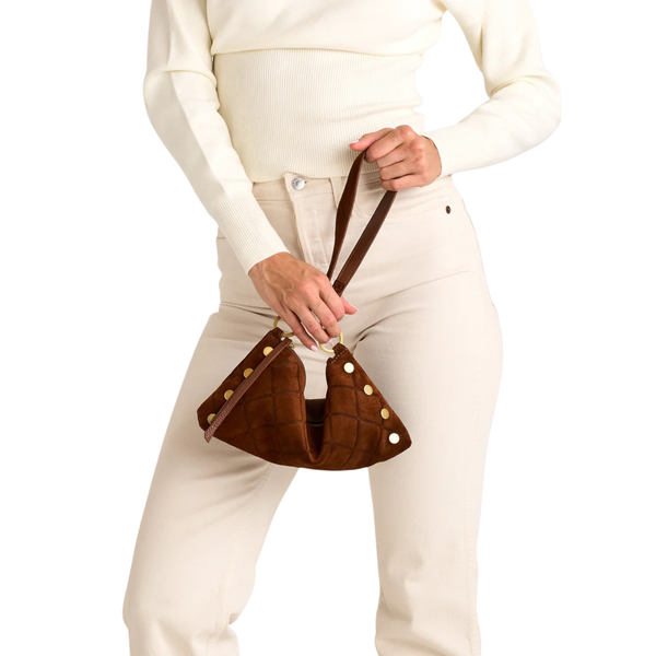 Kyle Chocolate Diamond Suede