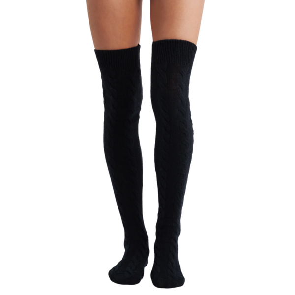 UGG® Zanika Thigh High Cable Knit Socks