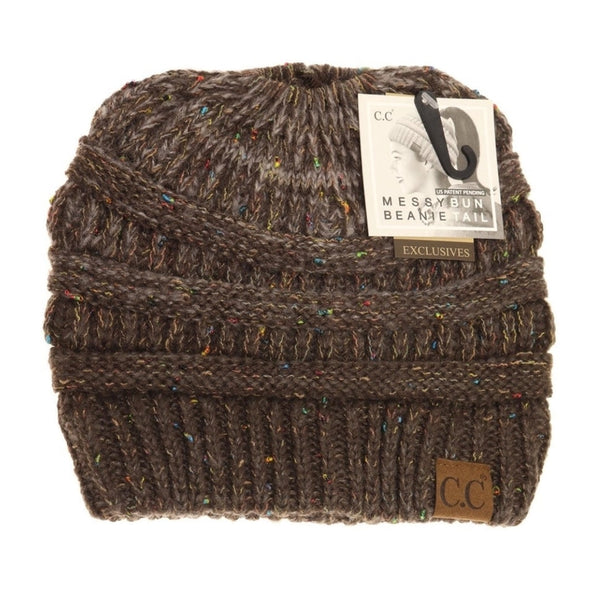 Flecked Ombre C.C. Tail Beanie