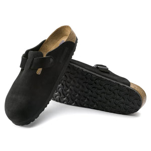Men's Boston Black Suede SFB