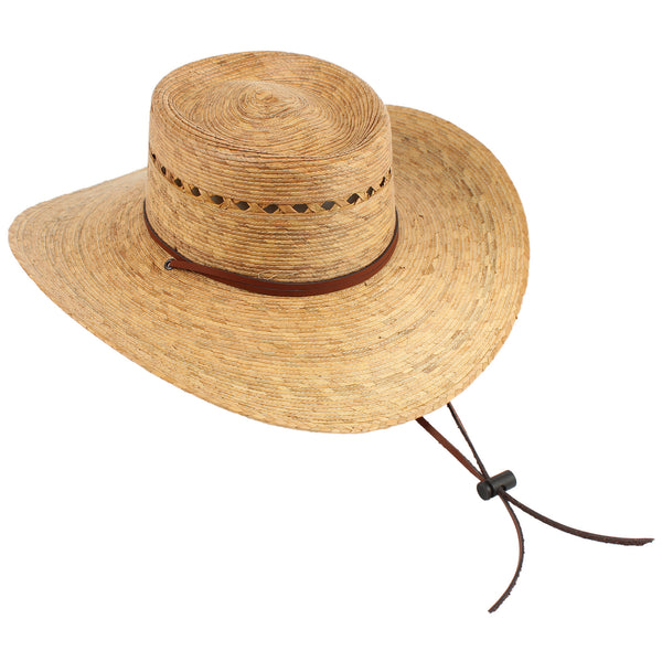 Open Weave Boater Hat