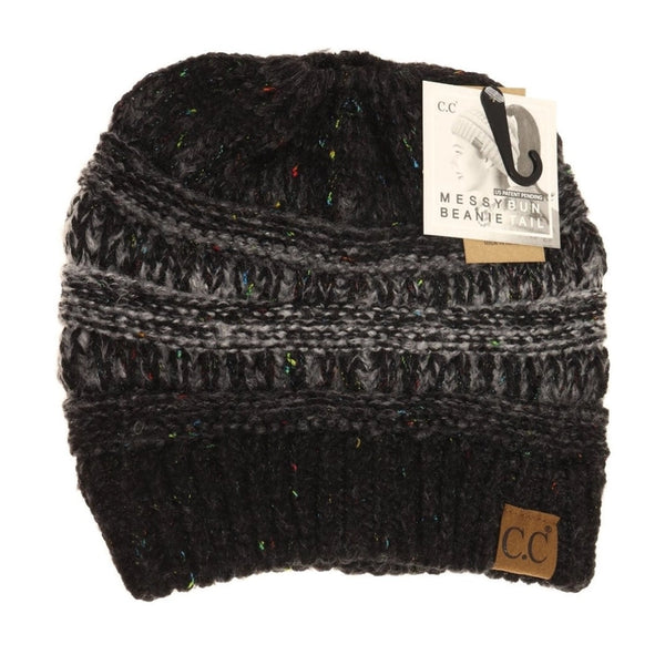 Flecked Ombre C.C. Tail Beanie