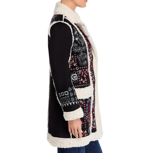 Lori Suede Sherpa Jacket