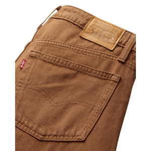 Baggy Dad Barrel Washed Bison Jeans
