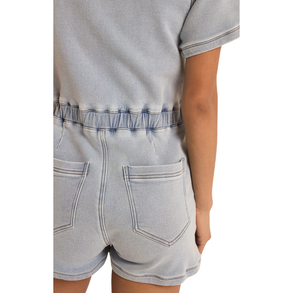 Elias French Terry Denim Romper